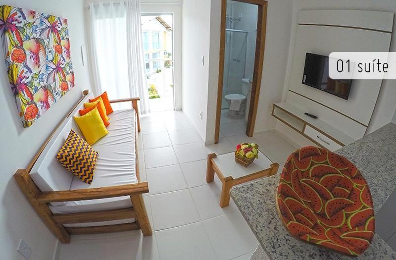 Apartamento Na Praia Taperapuan/Prox. Axe Moi/Mobiliado ポルトセグロ エクステリア 写真